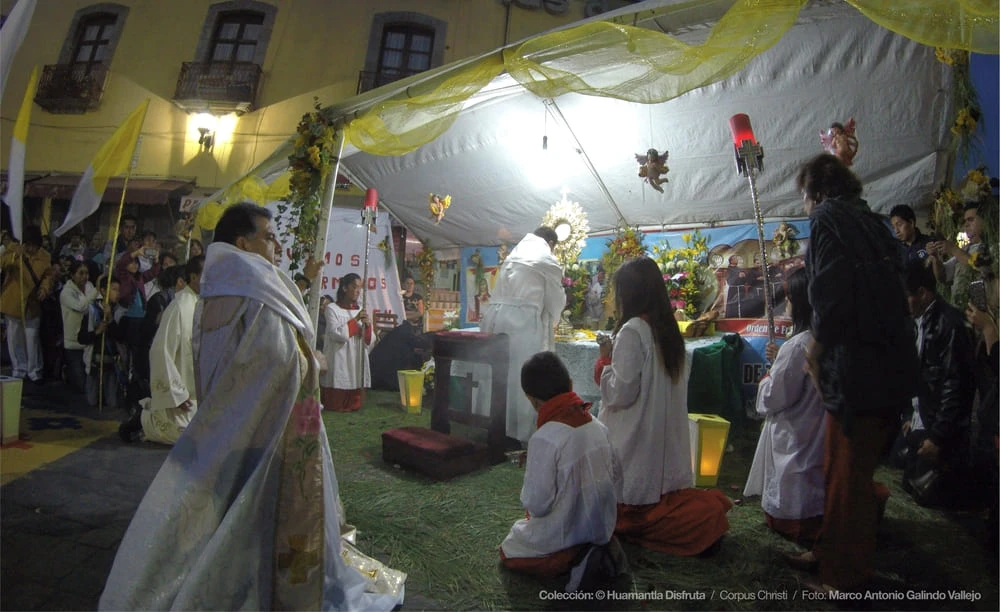 Recorrido de Corpus Christi por Huamantla