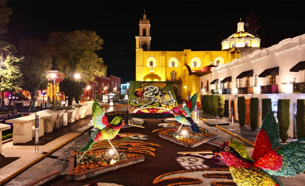 Celebración Vida Huamantla y Día de Muertos en el Centro Histórico