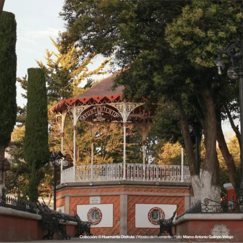 Kiosco de Huamantla en el Parque Juárez