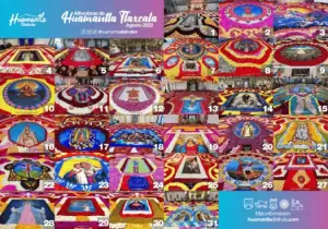 Alfombras de Huamantla 2022