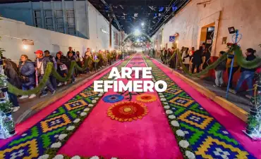 Arte Efímero en Huamantla Tlaxcala