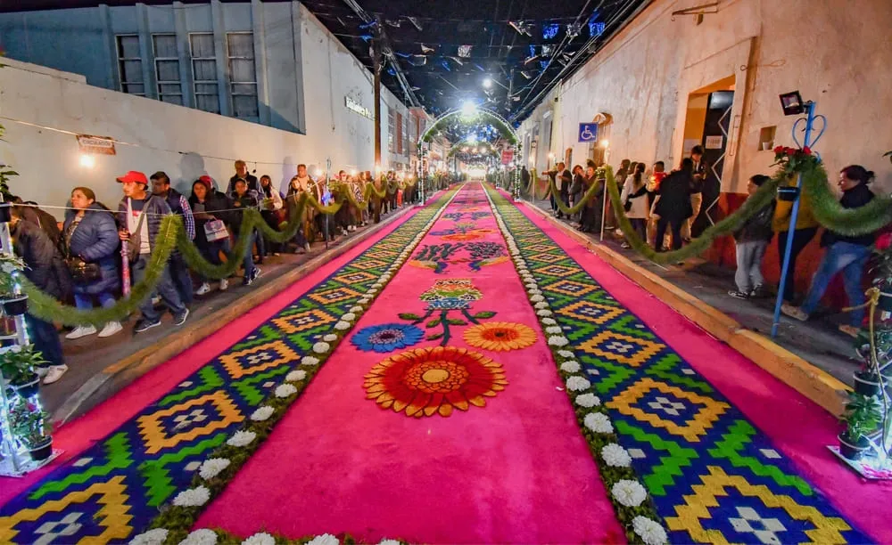 Arte Efímero en Huamantla Tlaxcala