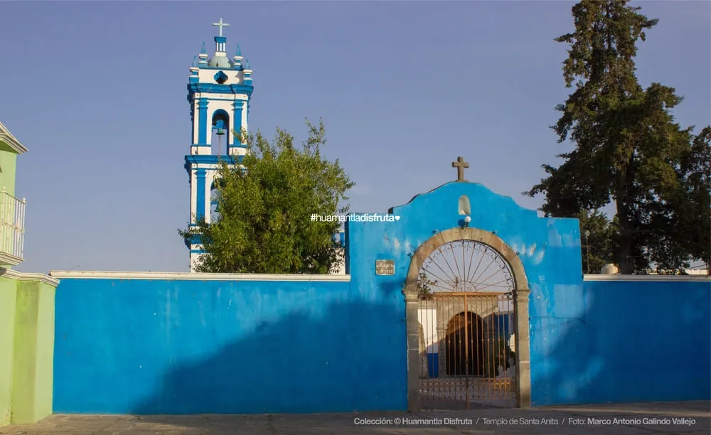 Templo de Santa Anita en Huamantla Tlaxcala