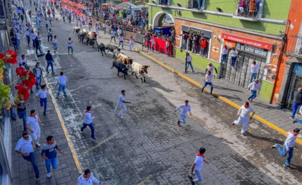 Encierro Taurino Estilo Pamplona en Huamantla, Diciembre