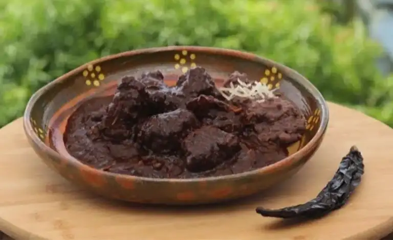 Mole en Pasilla - Gastronomía en Huamantla Tlaxcala