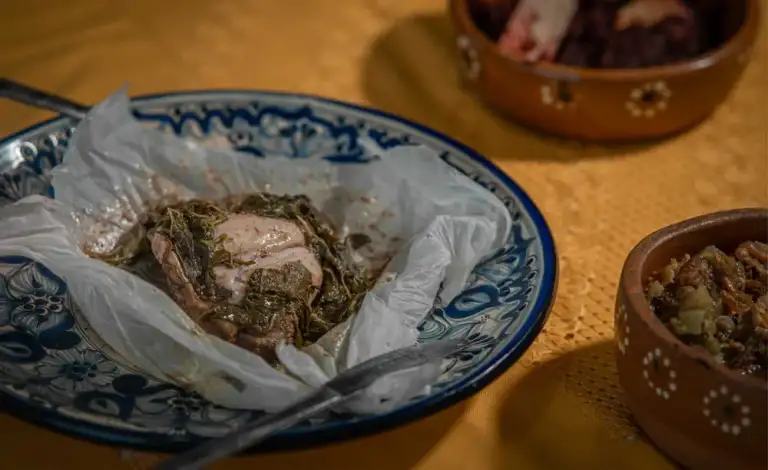 Conejo al Pulque - Gastronomía en Huamantla Tlaxcala