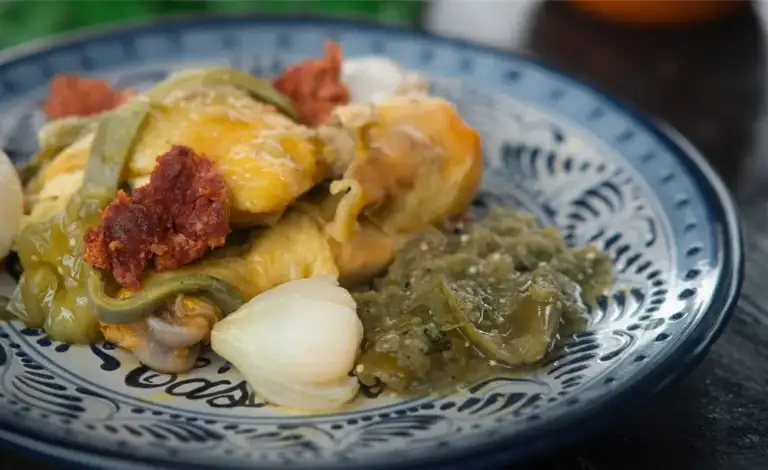 Pollo al Meyolote - Gastronomía en Huamantla Tlaxcala