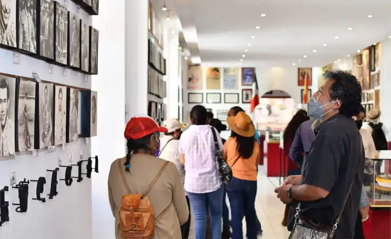 Visitantes al Museo Taurino de Huamantla Tlaxcala
