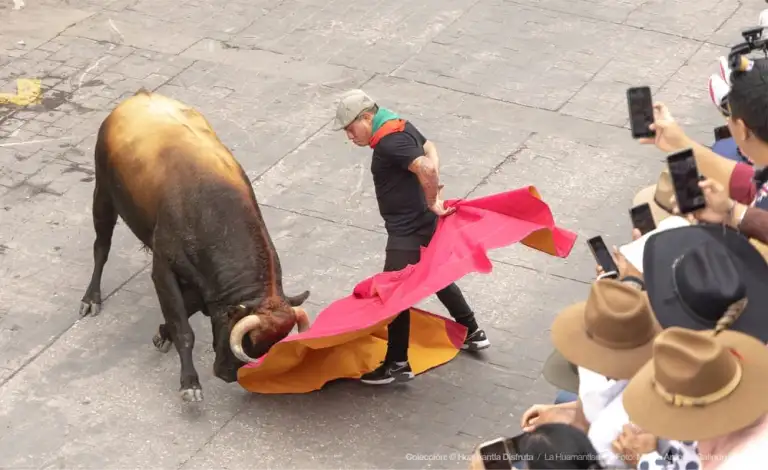 La Huamantlada en la Feria de Huamantla Pueblo Mágico