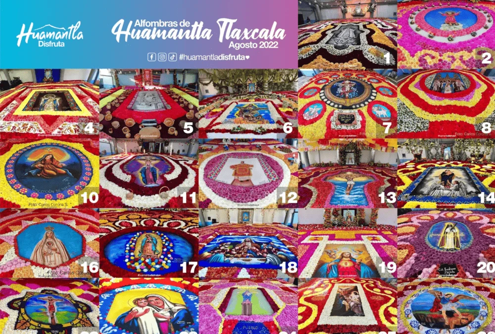 Alfombras de Huamantla 2022